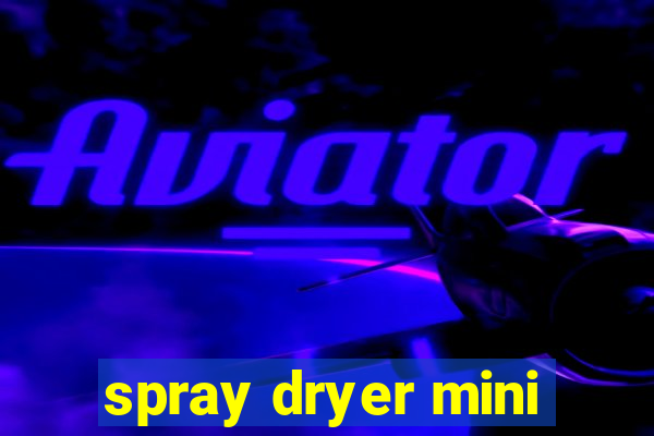 spray dryer mini